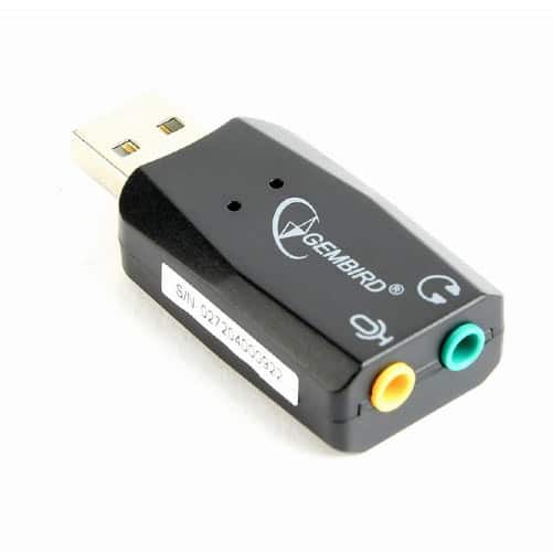 Sound Card Gembird Sc-usb2.0-01 Premium USB Virtus Plus