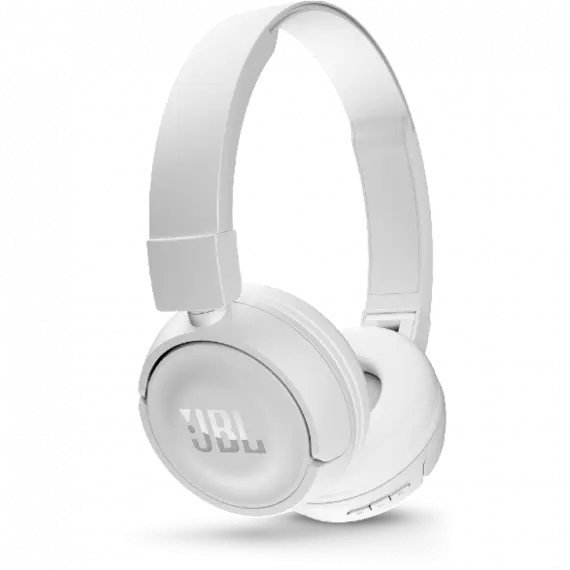 JBL Tune 500BT, OnEar Bluetooth Headphones With Earcup Controls White
