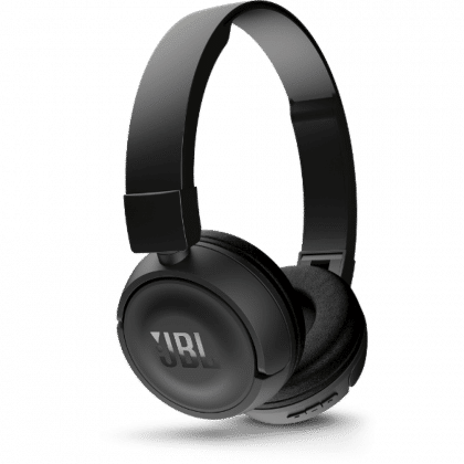 JBL Tune 500BT, OnEar Bluetooth Headphones With Earcup Controls Black