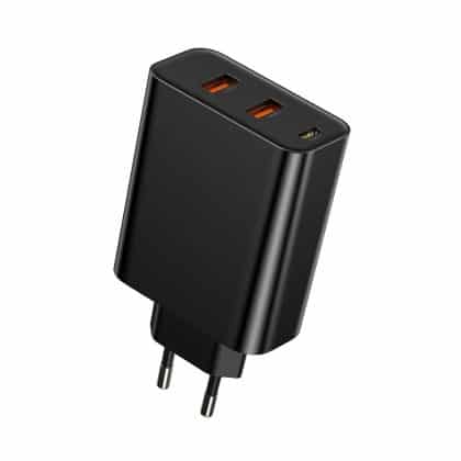 Baseus Speed Quick charger 2x USB / USB-C Wall Adapter black (CCFS-G01)