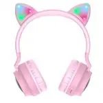 Hoco W27 αυτιά γάτας wireless ακουστικά, ροζ