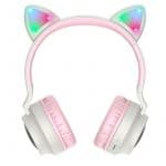 Hoco W27 αυτιά γάτας bluetooth ακουστικά & mp3 player, γκρι