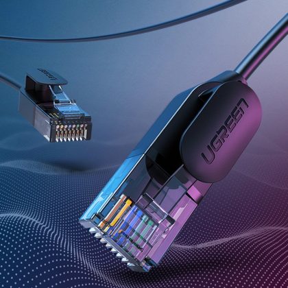 Ugreen U/UTP 1000Mbps Cat 6A 5m, Μαύρο
