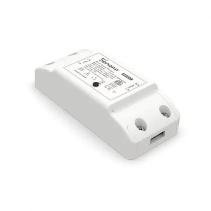 SONOFF Smart Διακόπτης BASICR2, Wifi, 10A, λευκός (M0802010001)