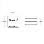 SONOFF MINI R2 Έξυπνος διακόπτης WiFi για ηλεκτρολογικό κουτί, λευκός (M0802010010) - Image 6
