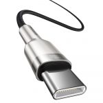 Baseus καλώδιο Metal Series USBC/ USBC 100W 1m, Μαύρο (CATJK-C01) - Image 2