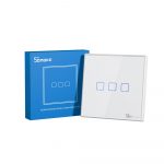 Sonoff T2EU3C-RF Ασύρματος Τριπλός Διακόπτης αφής 433MHz (Λευκό) (M0802030011) - Image 3