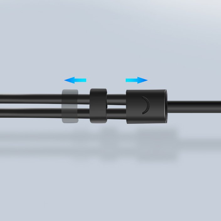 Ugreen AUX splitter cable 3.5 mm mini jack (female) - 2x 3.5 mm mini jack (male - microphone and headphones) black (AV140 20899) - Image 11