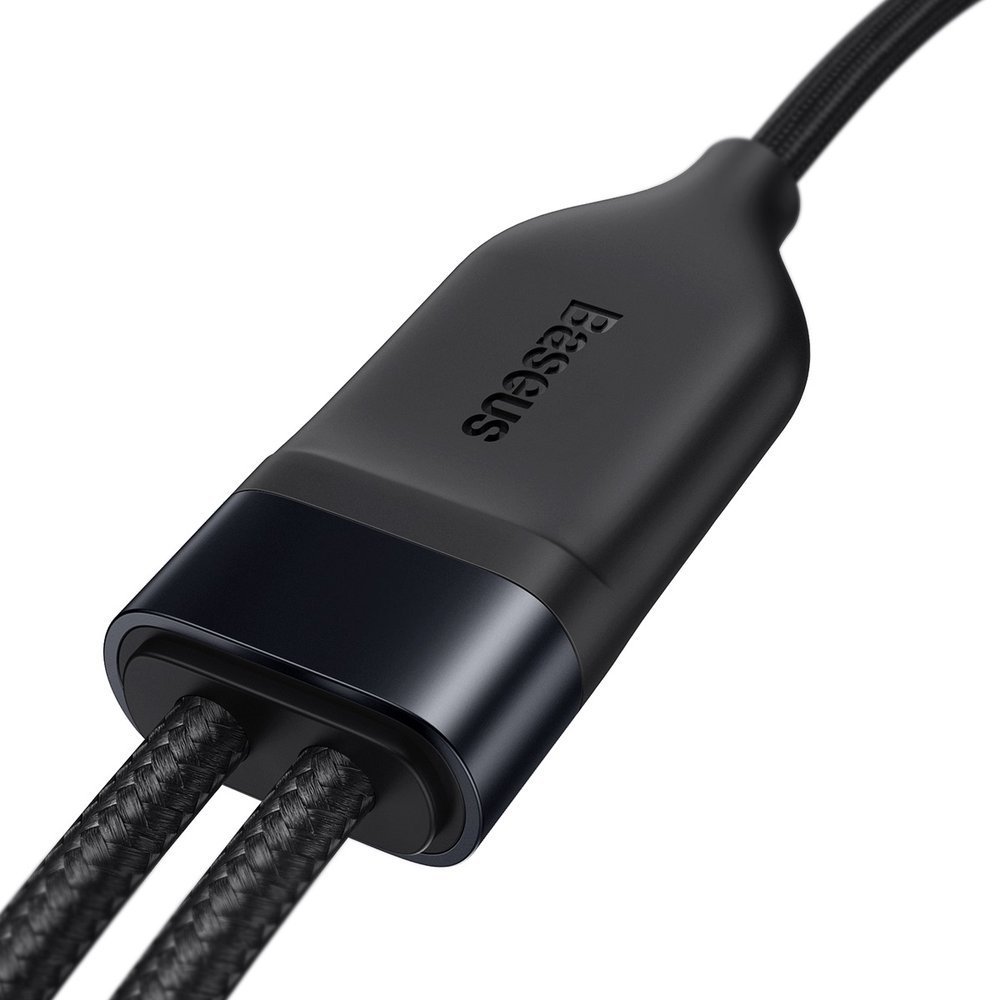 Baseus Flash Series 2in1 USB Typ C - USB Typ C / Lightning fast charging cable Power Delivery Quick Charge 100 W 1,2 m black (CA1T2-F01) - Image 11