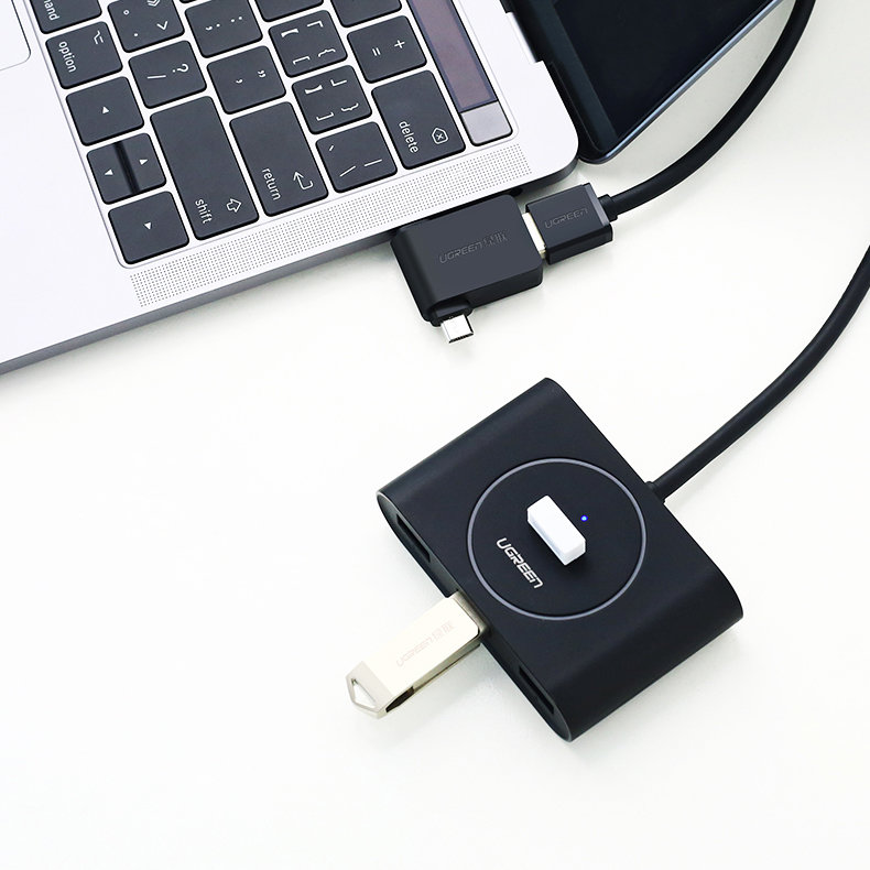 Ugreen adapter OTG USB USB 3.2 Gen 1 (5Gbps) - USB Type C / micro USB Μαύρο (30453) - Image 6