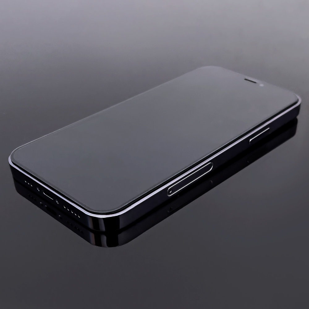 Wozinsky Tempered Glass Full Glue Super Tough Screen Protector Full Coveraged with Frame Case Friendly for iPhone 13 Pro / iPhone 13 black - Image 3