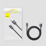 Baseus Crystal Shine Series cable USB cable for fast charging and data transfer USB Type A - USB Type C 100W 1.2m purple (CAJY000405) - Image 17