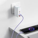 Baseus Crystal Shine Series cable USB cable for fast charging and data transfer USB Type A - USB Type C 100W 1.2m purple (CAJY000405) - Image 11