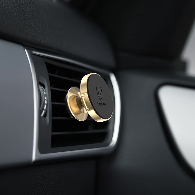 Baseus Small Ears Series Magnetic Air Vent Car Mount Μαύρο (SUER-A01) - Image 9