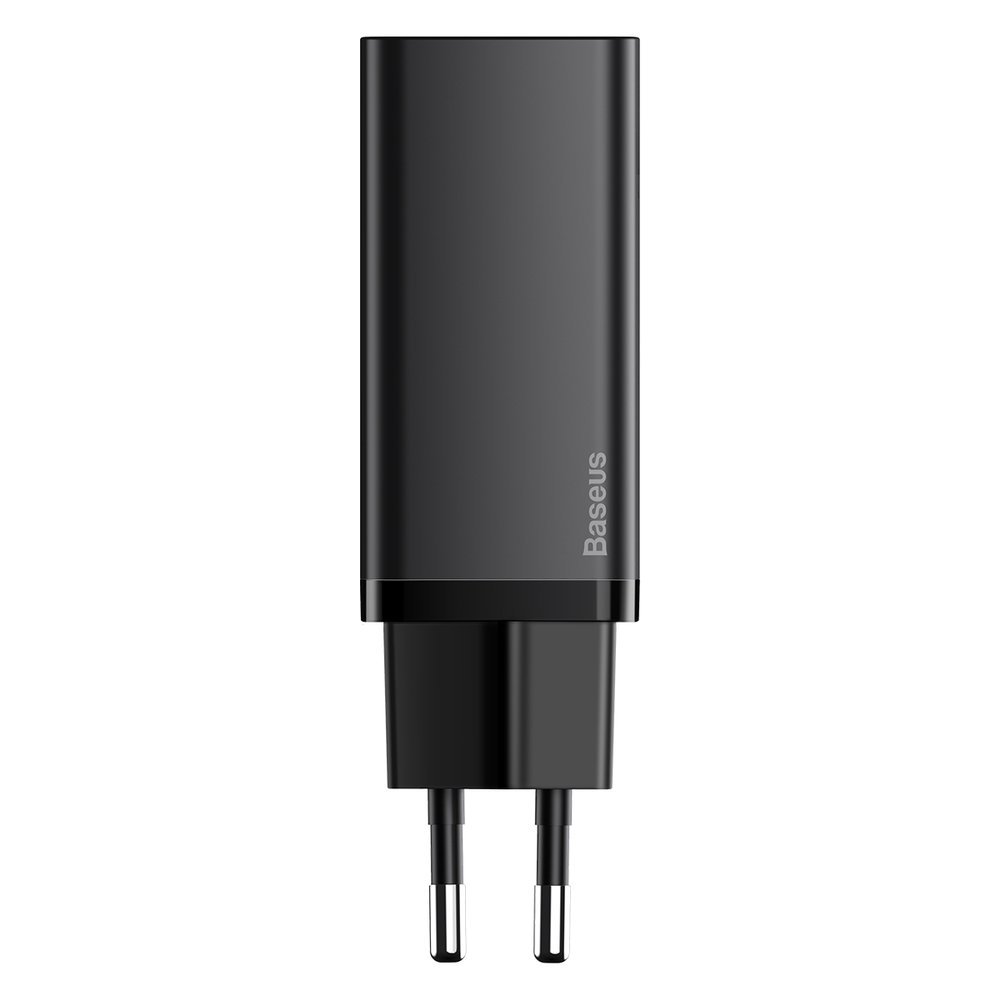 Baseus GaN2 Lite Φορτιστής Fast 65W USB / USB Type C, Μαύρος (CCGAN2L-B01) - Image 2