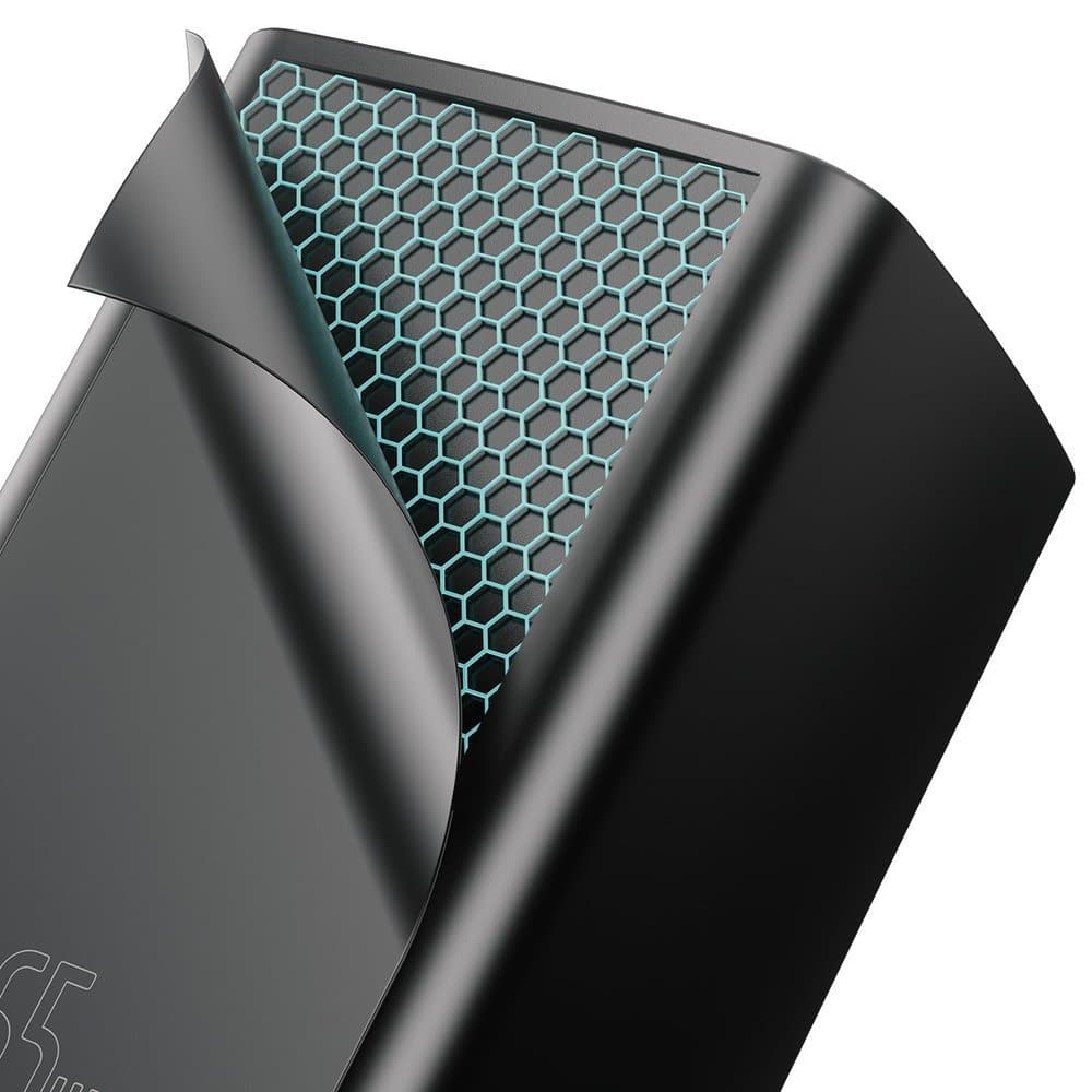 Baseus GaN2 Lite Φορτιστής Fast 65W USB / USB Type C, Μαύρος (CCGAN2L-B01) - Image 5