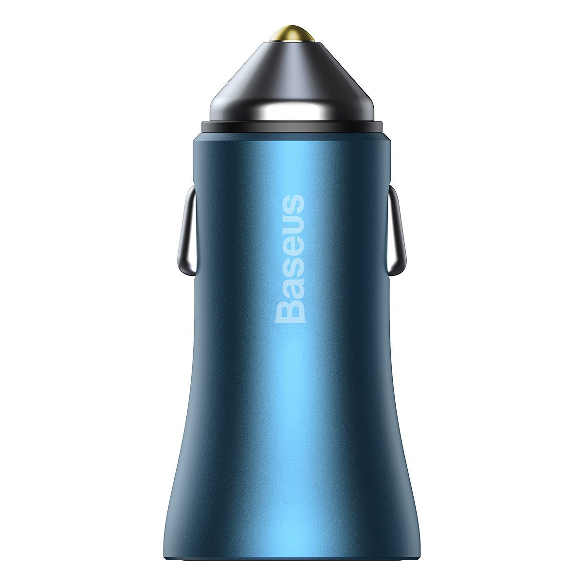 Baseus Golden Contactor Pro car charger, USB + USB-C, QC4.0+, PD, SCP, 40W (blue) + USB-C - Lightning cable 1m (blue) - Image 5
