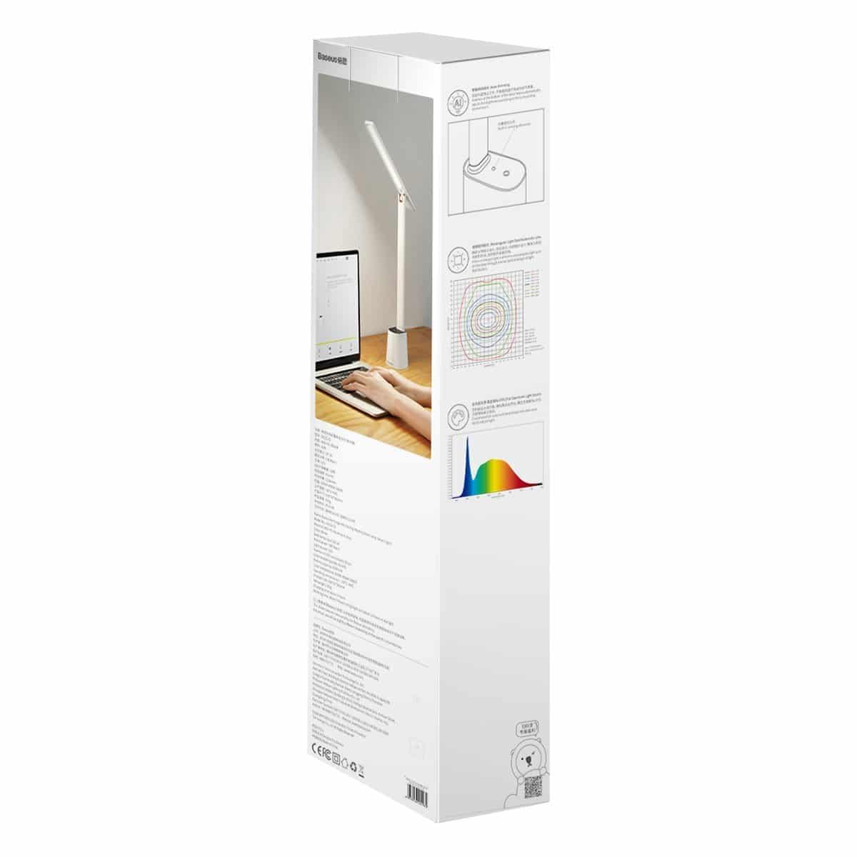 Baseus Smart Eye folding desk lamp rechargeable (white) - Image 10