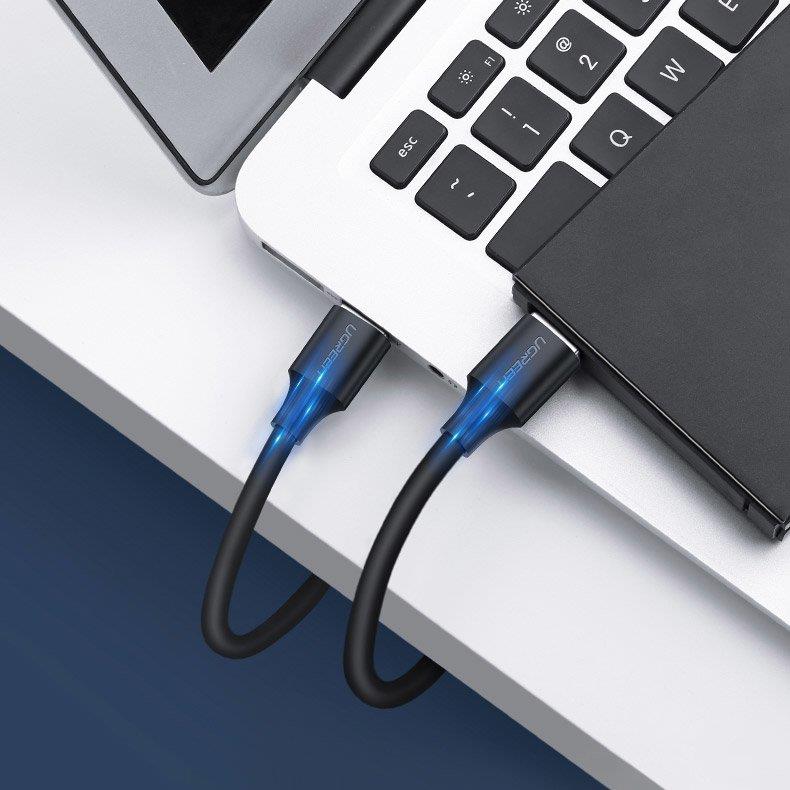 Ugreen cable USB 3.0 cable (male) - USB 3.0 (male) 2m Γκρί (10371) - Image 4