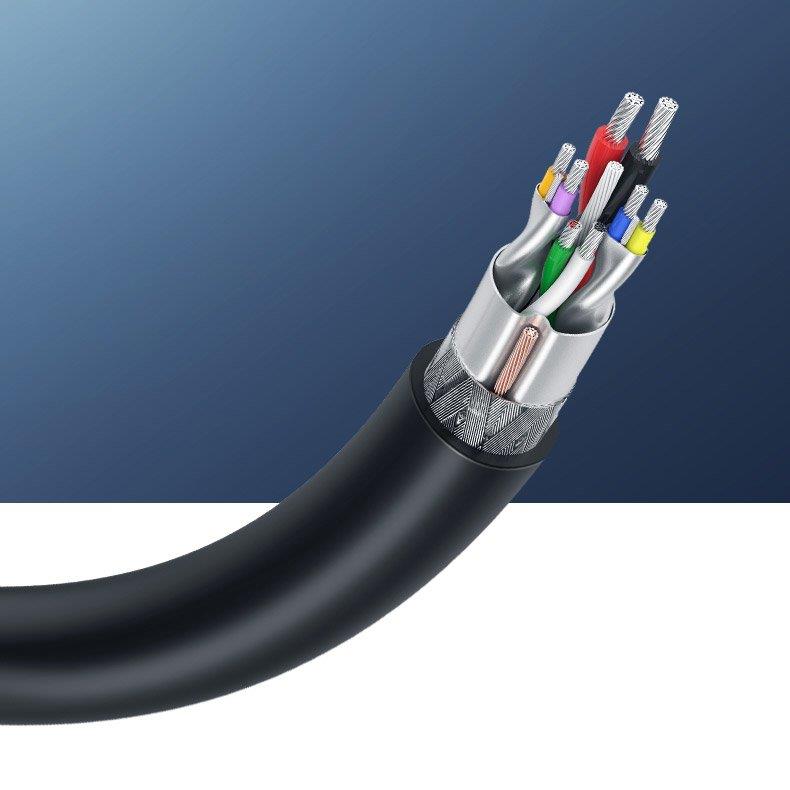 Ugreen cable USB 3.0 cable (male) - USB 3.0 (male) 2m Γκρί (10371) - Image 8