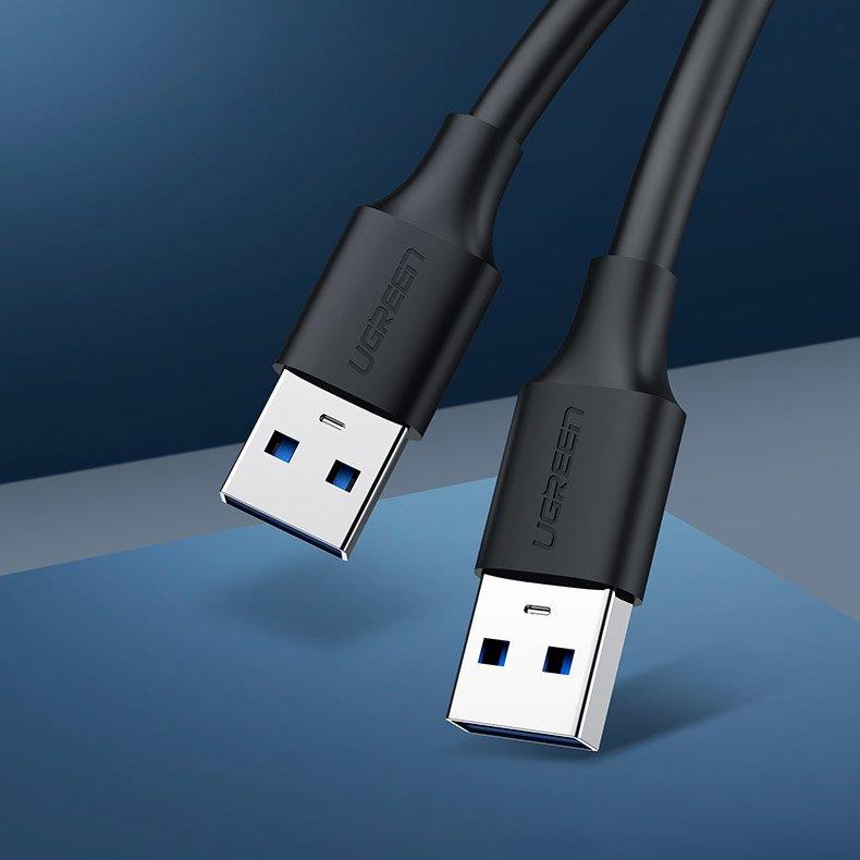 Ugreen cable USB 3.0 cable (male) - USB 3.0 (male) 2m Γκρί (10371) - Image 9
