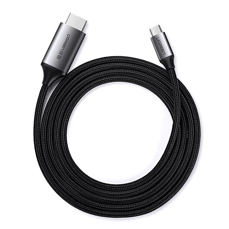 Ugreen cable HDMI cable - USB Type C 4K 60 Hz 1.5 m Μαύρο-Γκρί (MM142 50570) - Image 9