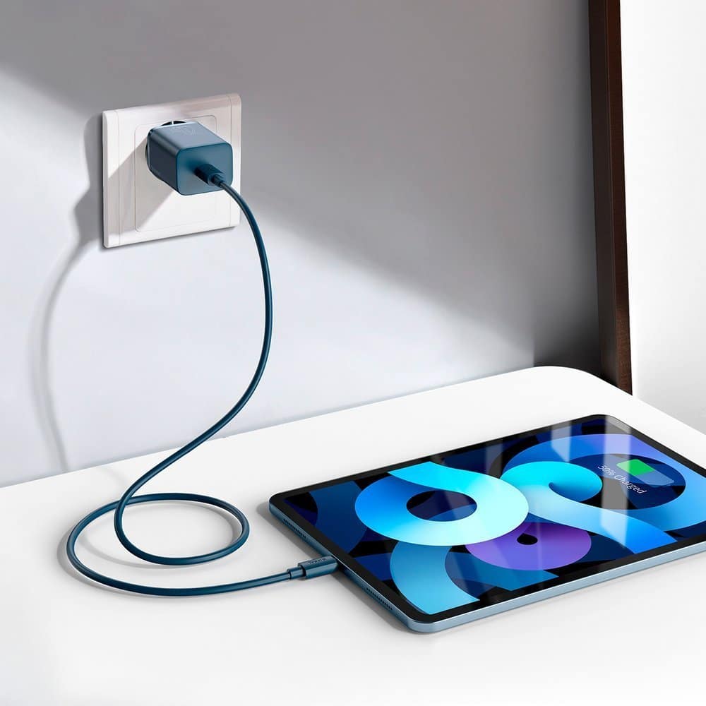 Baseus Super Si 1C fast charger USB Type C 20W Power Delivery + USB Type C - Lightning cable 1m blue (TZCCSUP-B03) - Image 10