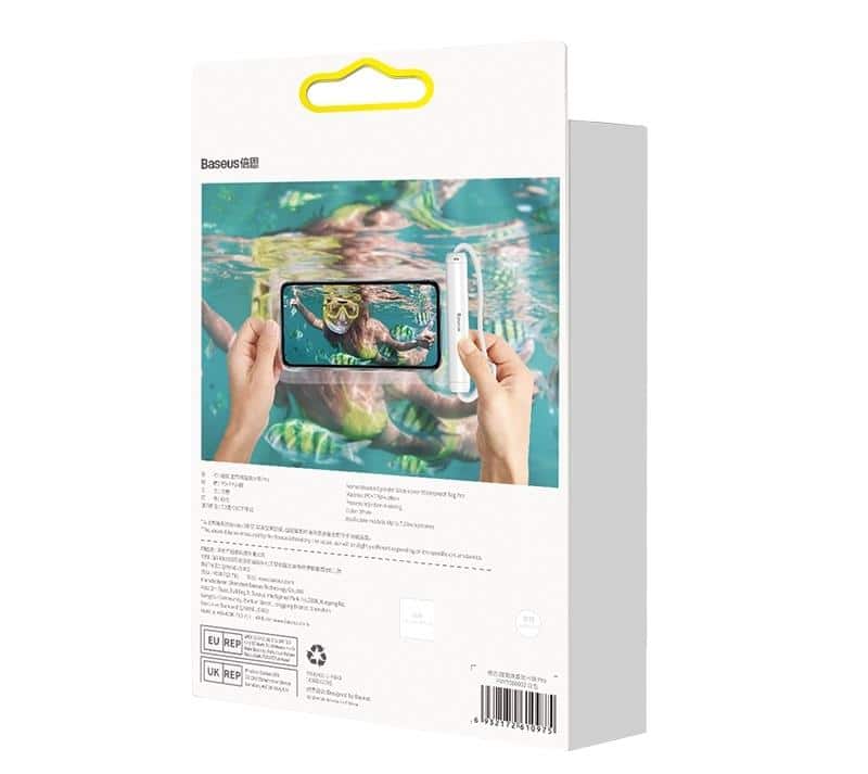 Baseus waterproof case for phone Slide-cover Λευκό (FMYT000002) - Image 11