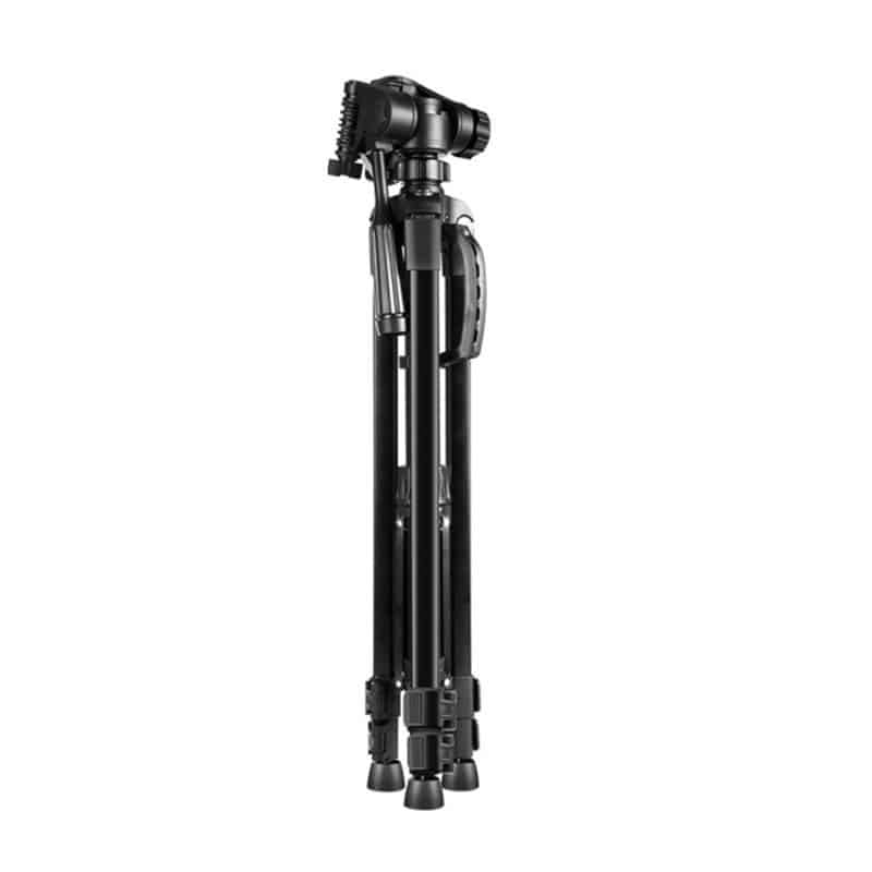 Puluz Tripod / Tripod with 3D 360° head + phone holder PU3096B (Μαύρο) - Image 3