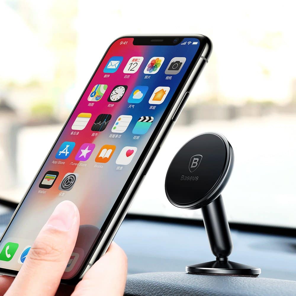 Baseus Bullet An On-board Magnetic Dashboard Car Holder Μαύρο (SUYZD-01) - Image 11