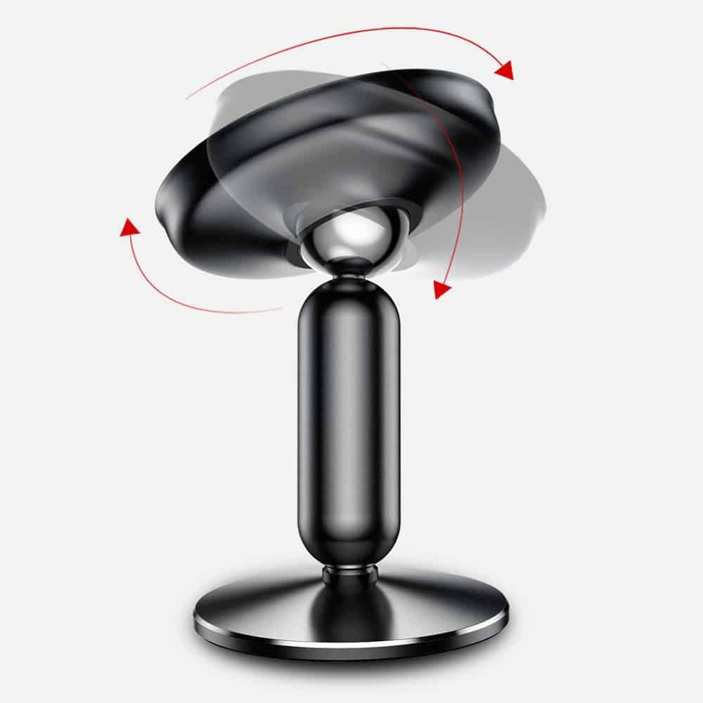 Baseus Bullet An On-board Magnetic Dashboard Car Holder Μαύρο (SUYZD-01) - Image 5