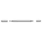 Baseus Golden Cudgel Double-sided Capacitive Stylus with Precision Disc and Gel Pen Ασημένιο (ACPCL-0S) - Image 4