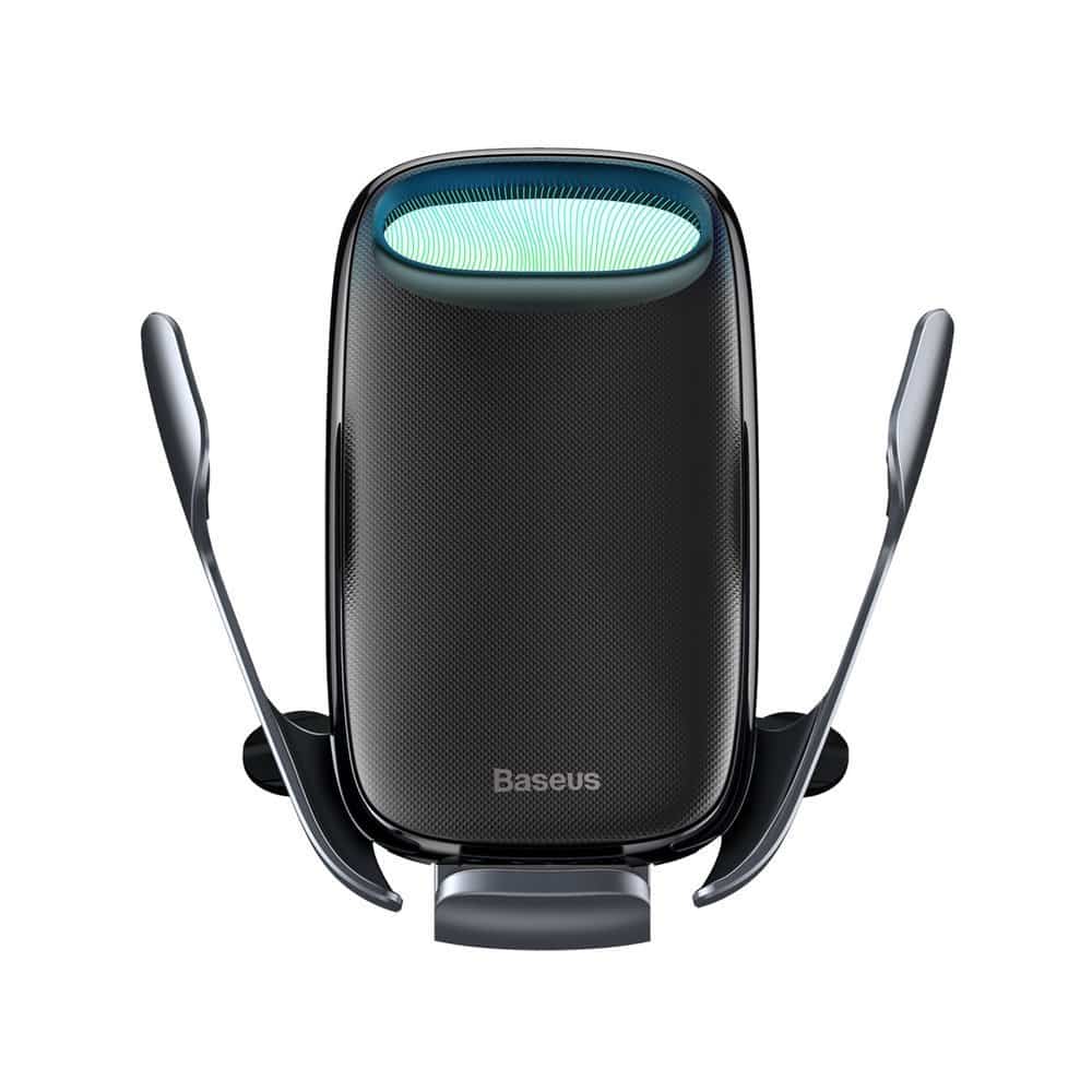 Baseus Milky Way Qi Wireless Car Charger 15W Electric Phone Holder Black (WXHW02-01) - Image 6