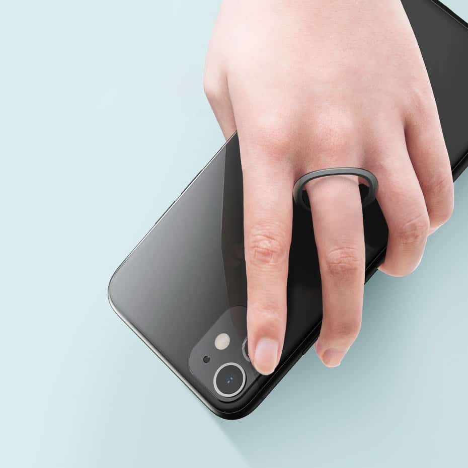 Baseus ultra-thin self-adhesive ring holder phone stand (Ροζ) (SUYB-0R) - Image 14