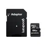 Goodram Microcard 64 GB micro SD HC UHS-I class 10 με SD αντάπτορα (M1AA-0640R12) - Image 2