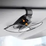Baseus Car Holder Glasses Clip Silver (ACYJN-B0S) - Image 13