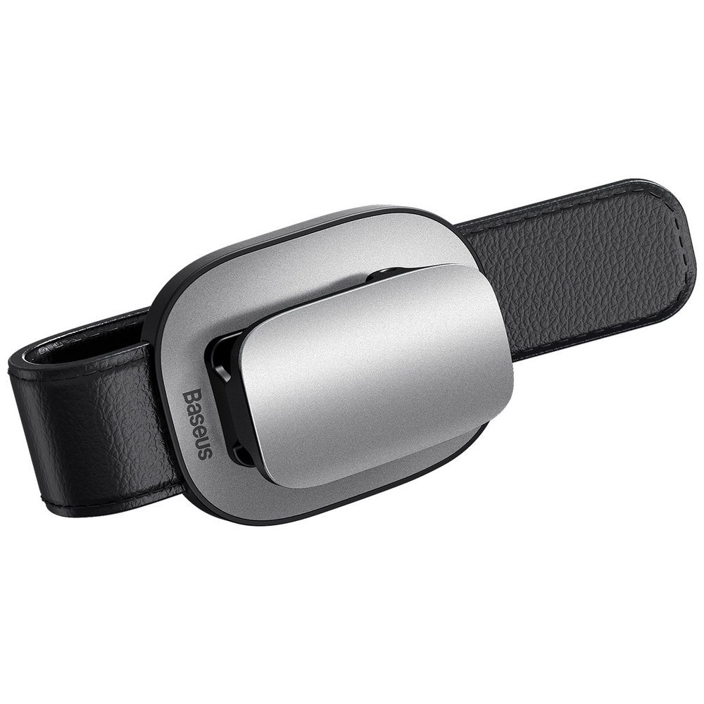 Baseus Car Holder Glasses Clip Silver (ACYJN-B0S) - Image 3