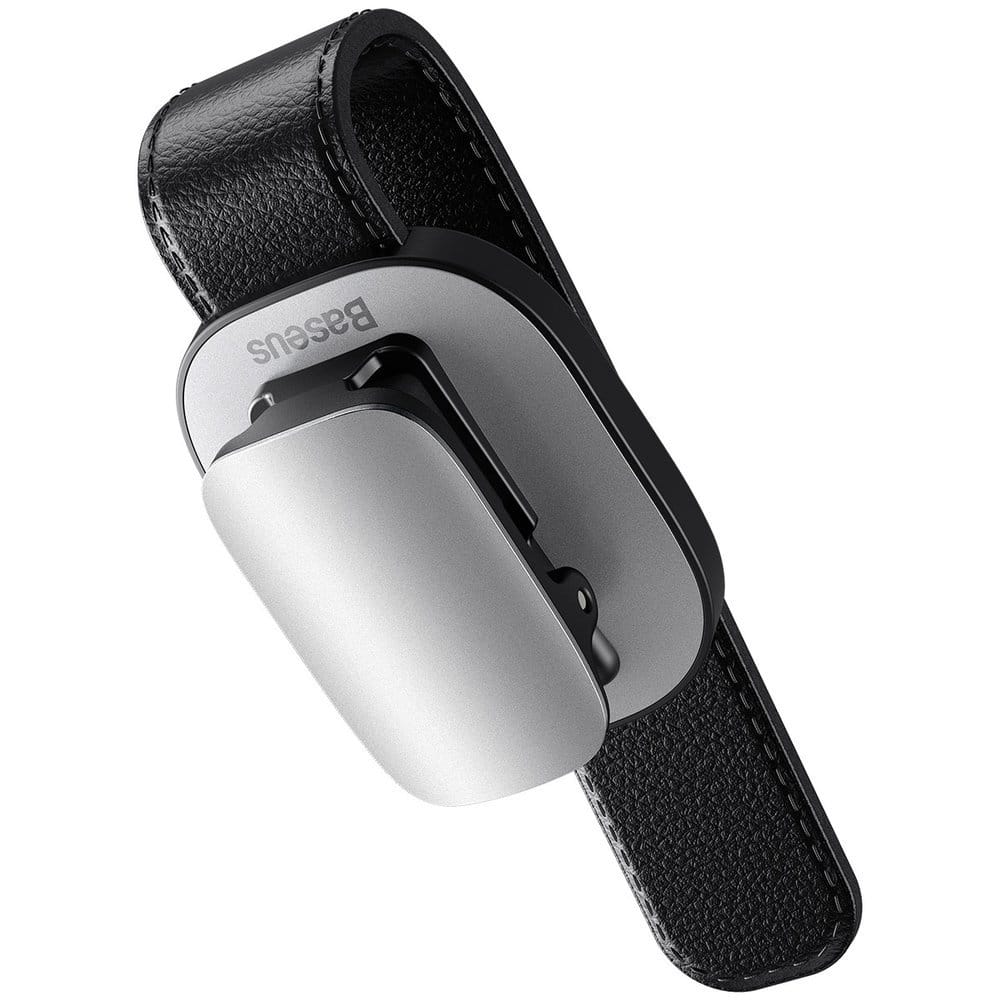 Baseus Car Holder Glasses Clip Silver (ACYJN-B0S) - Image 4