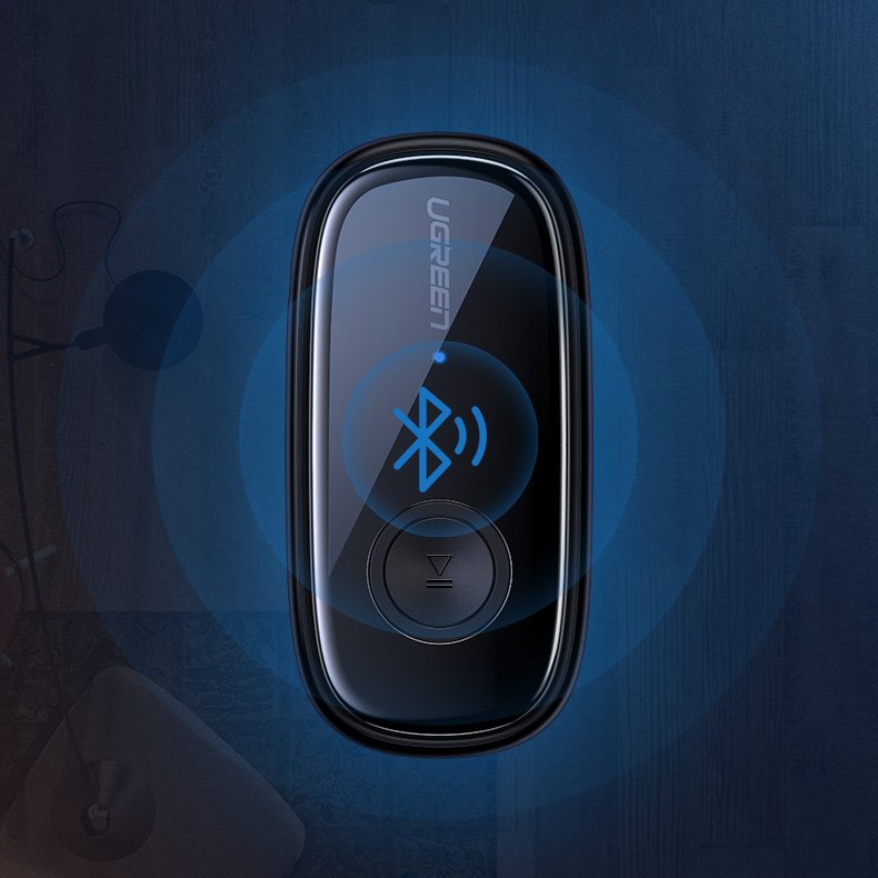 Ugreen Bluetooth 5.0 audio receiver AUX aptX, aptX LL mini headphone jack Μαύρο (70304) - Image 10