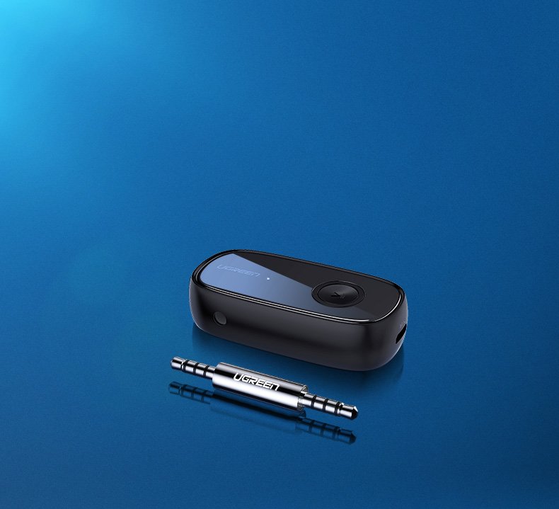 Ugreen Bluetooth 5.0 audio receiver AUX aptX, aptX LL mini headphone jack Μαύρο (70304) - Image 12