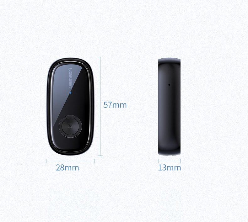 Ugreen Bluetooth 5.0 audio receiver AUX aptX, aptX LL mini headphone jack Μαύρο (70304) - Image 13