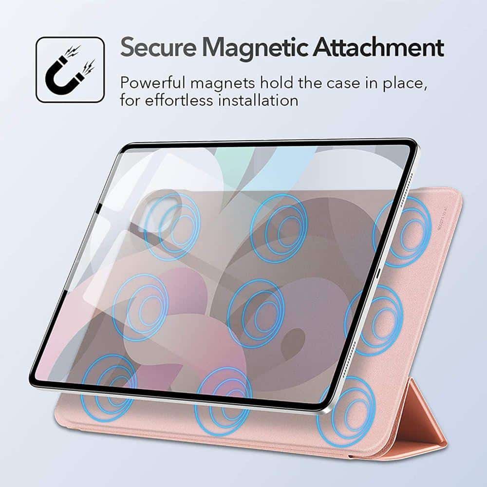 ESR REBOUND MAGNETIC IPAD AIR 4 2020 / AIR 5 2022 ROSE GOLD - Image 4