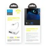 Joyroom adapter Lightning (male) to digital HDMI (female) + Lightning (female) FullHD 1080p 60Hz white (S-H141 white) adapter - Image 5