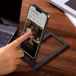 Baseus foldable desk stand tablet holder Γκρί (LUKP000013) - Image 12