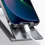 Baseus foldable desk stand tablet holder Γκρί (LUKP000013) - Image 23