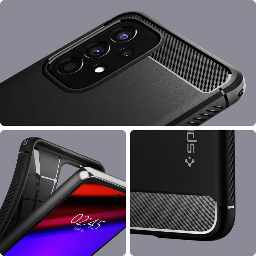 Spigen Rugged Armor - Samsung Galaxy A53 5G - Μαύρο - Image 2