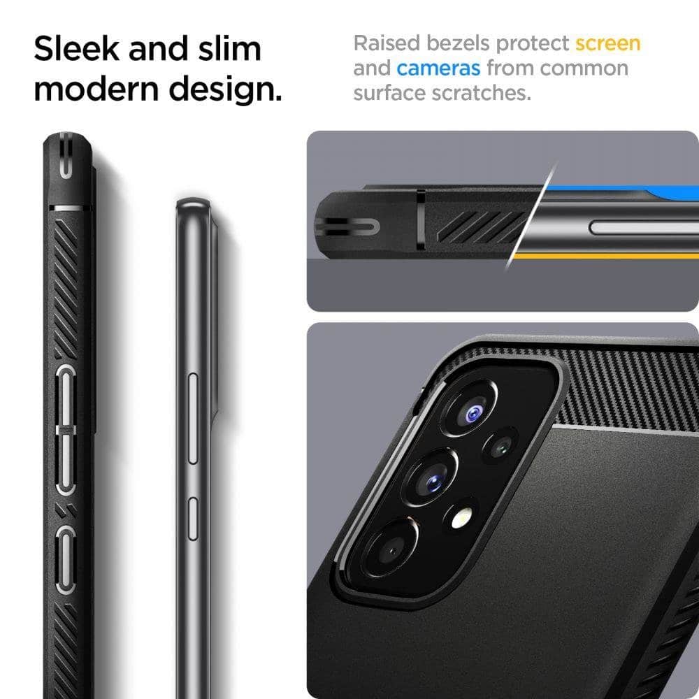 Spigen Rugged Armor - Samsung Galaxy A53 5G - Μαύρο - Image 3