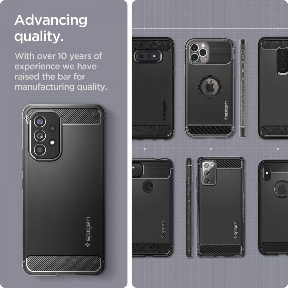 Spigen Rugged Armor - Samsung Galaxy A53 5G - Μαύρο - Image 6