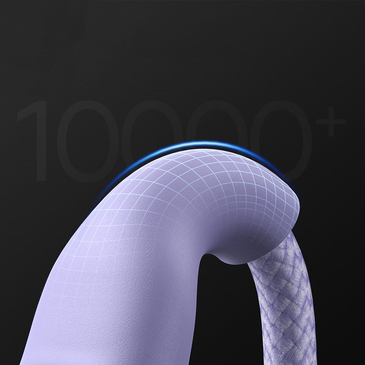 Baseus Flash Series Ⅱ One-for-three Fast Charging Data Καλώδιο USB to M+L+C 100W 1.2m Purple - Image 15