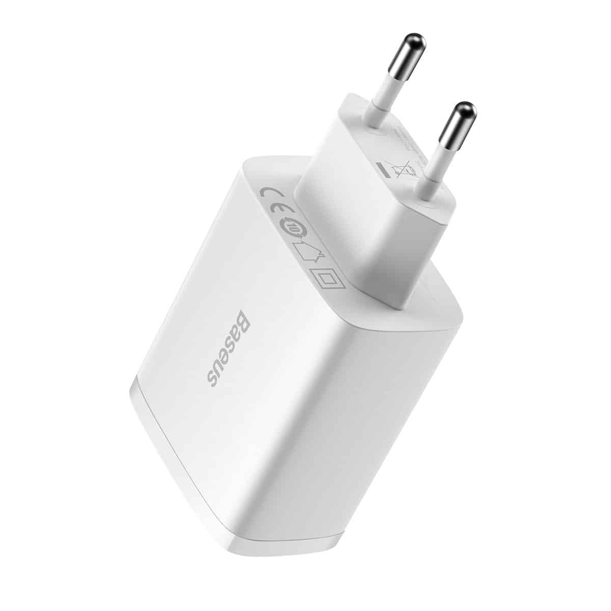 Baseus Compact charger 3x USB 17W Λευκό (CCXJ020102) - Image 7